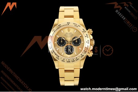 Rolex - Daytona 126508 40mm YG YG/Blk Dial UFO UF4131 Free Sprung 