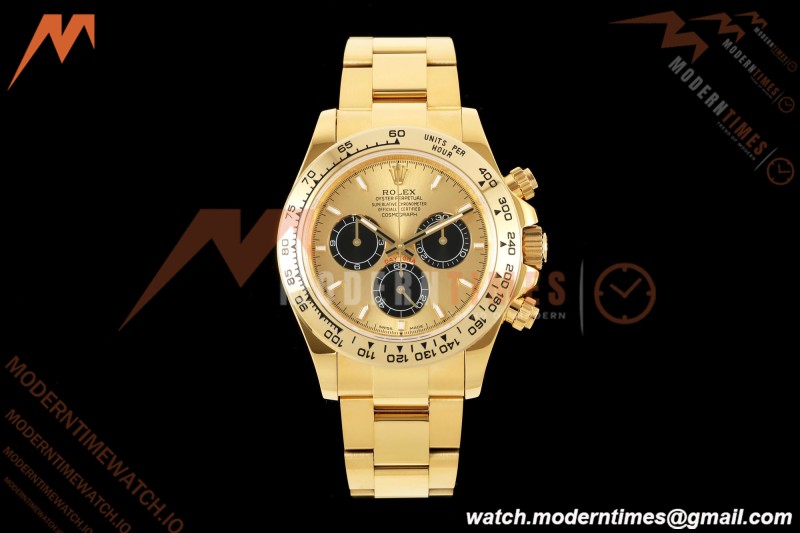 Rolex - Daytona 126508 40mm YG YG/Blk Dial UFO UF4131 Free Sprung 