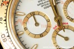 Rolex - Daytona 126508 40mm YG/YG Wht/Stk Dial UFO UF4131 Free Sprung 