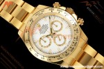 Rolex - Daytona 126508 40mm YG/YG Wht/Stk Dial UFO UF4131 Free Sprung 