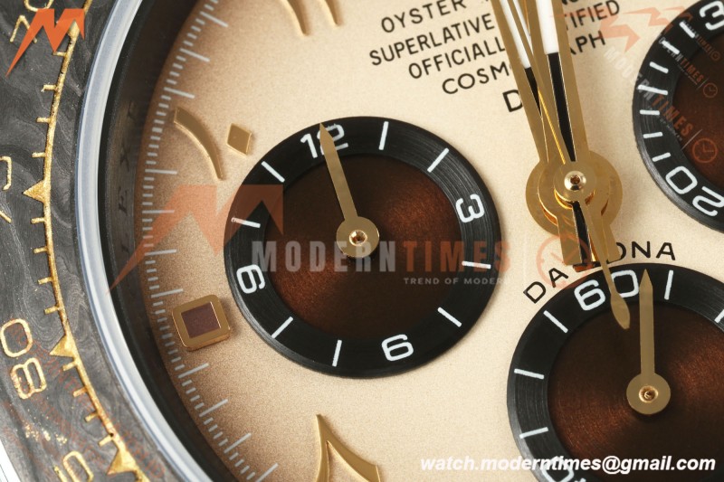 Rolex - Daytona 40mm DIW "Desert Eagle" Edition White Carbon Fiber/NY Sand Color/Arabic Dial DIWF SH4130