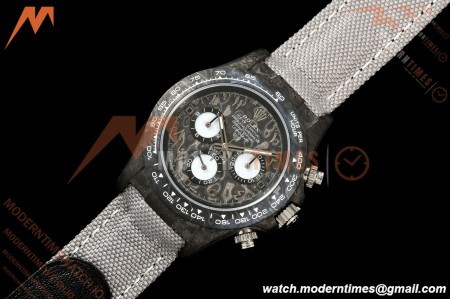 Rolex - Daytona DIW "Avia Grey" Edition 40mm Black Carbon Fiber/NY Grey/Arabic Dial DIWF SH4130