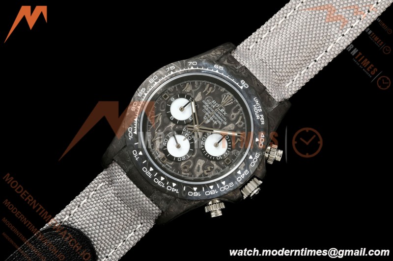 Rolex - Daytona DIW "Avia Grey" Edition 40mm Black Carbon Fiber/NY Grey/Arabic Dial DIWF SH4130