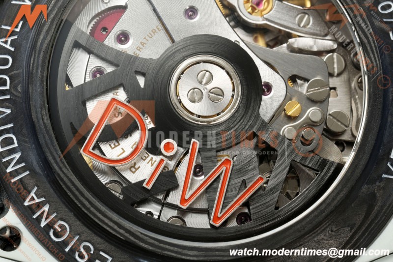 Rolex - Daytona DIW "Veloce" Edition 40mm White Carbon Fiber/NY Blu/Stk Dial DIWF SH4130