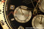 Rolex - Daytona 126508 40mm 904L YG/YG Blk/Gold Diamond Dial RWF JH4131 Weighted Free Sprung 