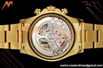 Rolex - Daytona 126508 40mm 904L YG/YG Blk/Stk Dial RWF JH4131 Weighted Free Sprung 