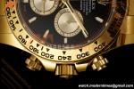 Rolex - Daytona 126508 40mm 904L YG/YG Blk/Stk Dial RWF JH4131 Weighted Free Sprung 