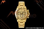 Rolex - Daytona 126508 40mm 904L YG/YG Gold/Stk Dial RWF JH4131 Weighted Free Sprung 