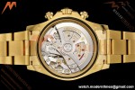 Rolex - Daytona 126508 40mm 904L YG/YG Wht/Stk Dial RWF JH4131 Weighted Free Sprung 