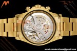 Rolex - Daytona 126508 40mm 904L YG/YG Grn/Stk Dial RWF JH4131 Weighted Free Sprung 