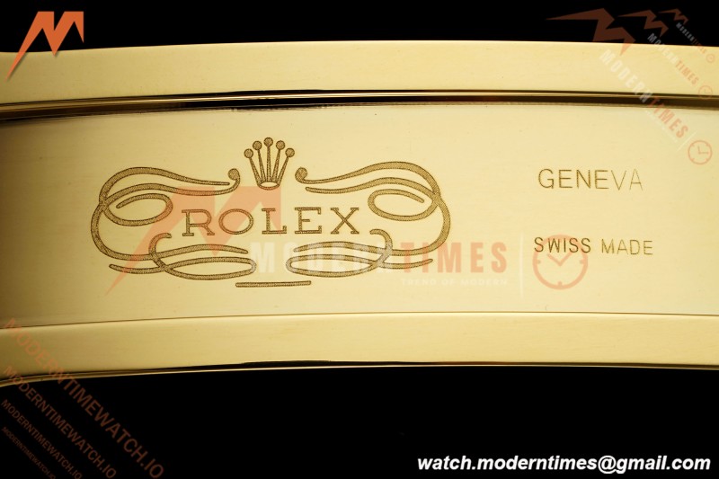 Rolex - Daytona 126508 40mm 904L YG/YG Grn/Stk Dial RWF JH4131 Weighted Free Sprung 