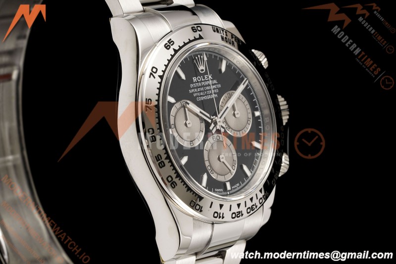 Rolex - Daytona 126509 40mm SS/SS Blk/Stk RWF JH4131 Weighted Free Sprung