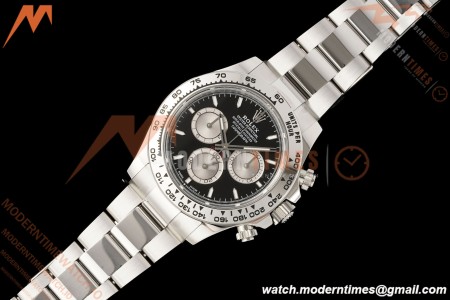 Rolex - Daytona 126509 40mm Gain Weight SS/SS Blk/Stk RWF JH4131 Free Sprung