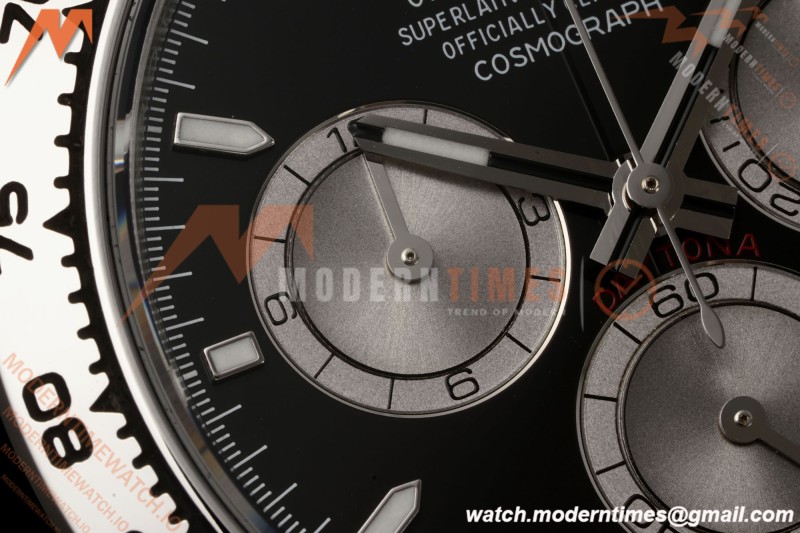 Rolex - Daytona 126509 40mm SS/SS Blk/Stk RWF JH4131 Weighted Free Sprung
