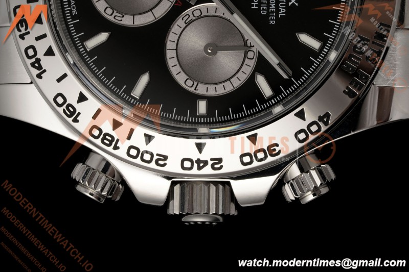 Rolex - Daytona 126509 40mm SS/SS Blk/Stk RWF JH4131 Weighted Free Sprung