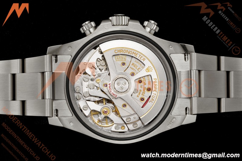 Rolex - Daytona 126509 40mm SS/SS Blk/Dia RWF JH4131 Weighted Free Sprung