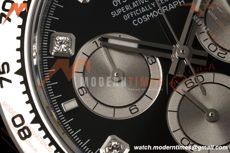 Rolex - Daytona 126509 40mm SS/SS Blk/Dia RWF JH4131 Weighted Free Sprung