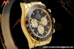 Rolex - Daytona 126518LN 40mm CER/YG/RU Blk/Gold/Stk RWF JH4131 Free Sprung