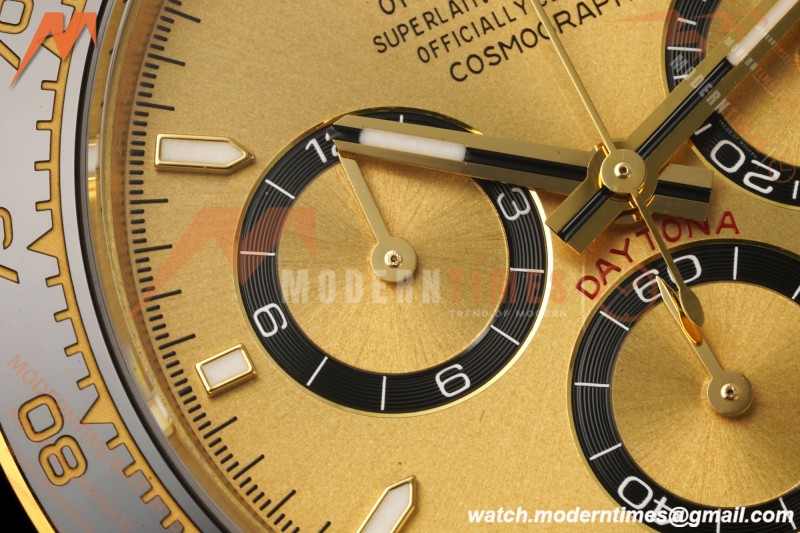 Rolex - Daytona 126518LN 40mm YG/RU Gold/Stk RWF JH4131 Free Sprung
