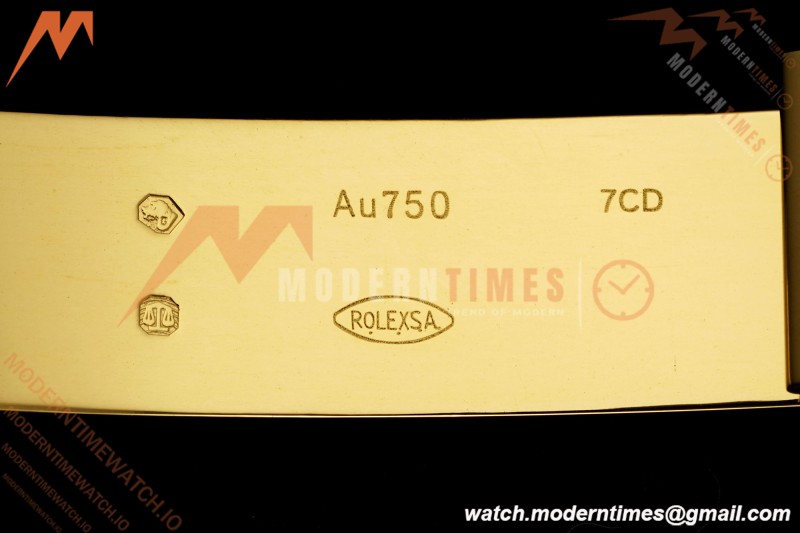Rolex - Daytona 126518LN 40mm YG/RU Wht/Stk RWF JH4131 Free Sprung