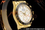 Rolex - Daytona 126518LN 40mm YG/RU Wht/Stk RWF JH4131 Free Sprung