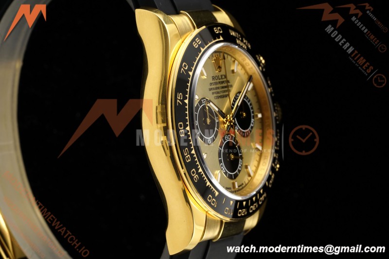 Rolex - Daytona 126518LN 40mm YG/RU Gold/Blk/Stk RWF JH4131 Free Sprung