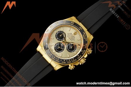 Rolex - Daytona 126518LN 40mm YG/RU Gold/Blk/Stk RWF JH4131 Free Sprung