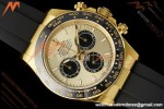 Rolex - Daytona 126518LN 40mm YG/RU Gold/Blk/Stk RWF JH4131 Free Sprung