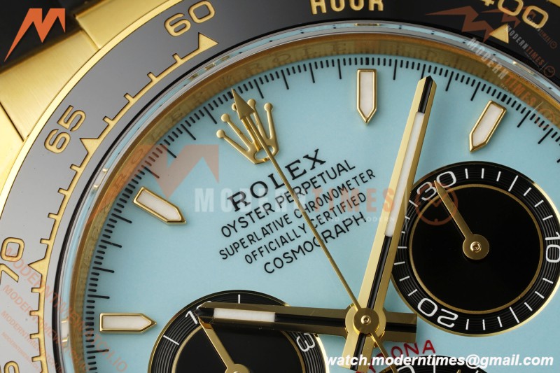 Rolex - Daytona 126518LN 40mm YG/RU Tiffany/Stk RWF JH4131 Free Sprung