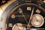 Rolex - Daytona 126515LN 40mm RG/RU Blk/Dia RWF JH4131 Free Sprung