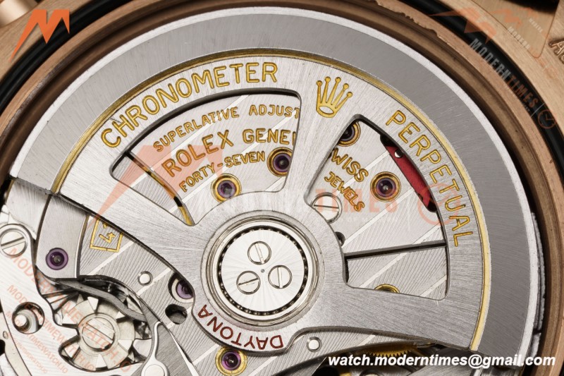 Rolex - Daytona 126515LN 40mm RG/RU Brown/Stk RWF JH4131 Free Sprung