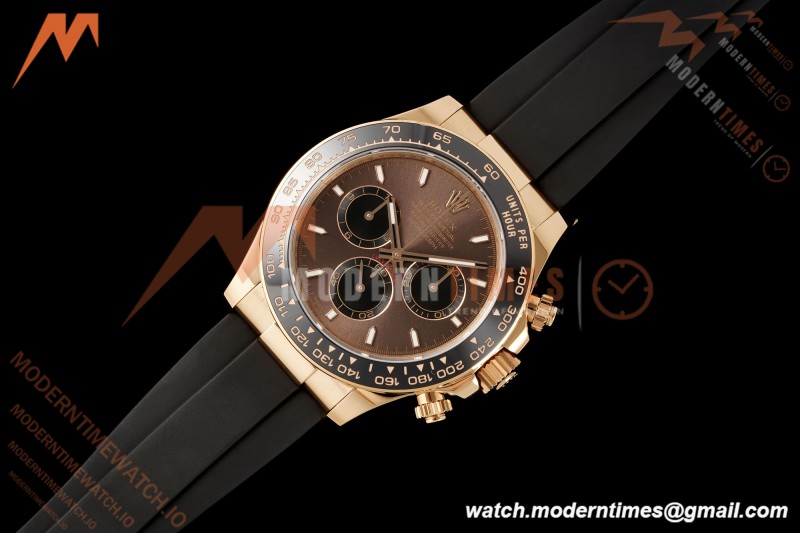 Rolex - Daytona 126515LN 40mm RG/RU Brown/Stk RWF JH4131 Free Sprung