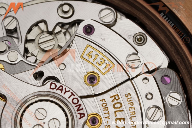 Rolex - Daytona 126515LN 40mm RG/RU Blk/Stk RWF JH4131 Free Sprung