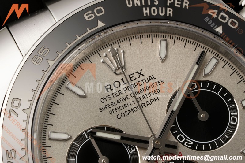Rolex - Daytona 126519LN 40mm SS/RU Grey/Blk/Stk RWF JH4131 Free Sprung