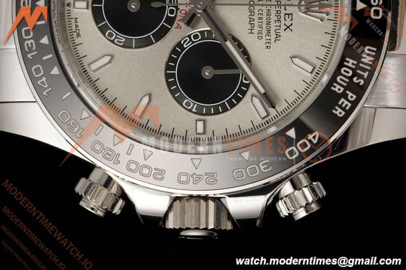 Rolex - Daytona 126519LN 40mm SS/RU Grey/Blk/Stk RWF JH4131 Free Sprung