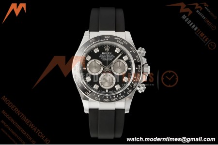 Rolex - Daytona 126519LN 40mm SS/RU Blk/Gry/Dia RWF JH4131 Free Sprung