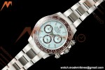 Rolex - Daytona 126506 40mm SS/SS Ice Blue/Dia RWF Gaint Weighted JH4131  Free Sprung