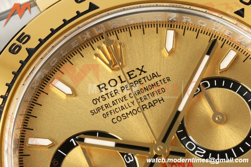 Rolex - Daytona 126503 40mm SS/YG Gold/Stk Dial UFO UF4131 Free Sprung