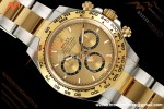 Rolex - Daytona 126503 40mm SS/YG Gold/Stk Dial RWF JH4131 Free Sprung