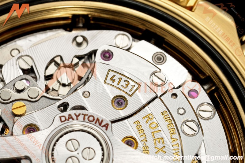 Rolex - Daytona 126518LN 40mm Gain Weight CER/YG/RU Blk/Stk ZF JH4131