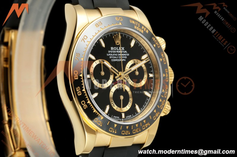 Rolex - Daytona 126518LN 40mm Gain Weight CER/YG/RU Blk/Stk ZF JH4131
