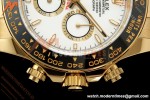Rolex - Daytona 126518LN 40mm Gain Weight CER/YG/RU Wht/Stk ZF JH4131