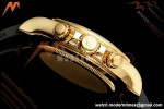 Rolex - Daytona 126518LN 40mm Gain Weight CER/YG/RU Wht/Stk ZF JH4131