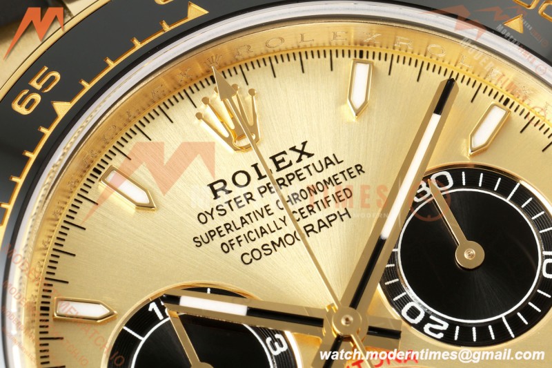 Rolex - Daytona 126518LN 40mm Gain Weight CER/YG/RU YG/Blk/Stk ZF JH4131
