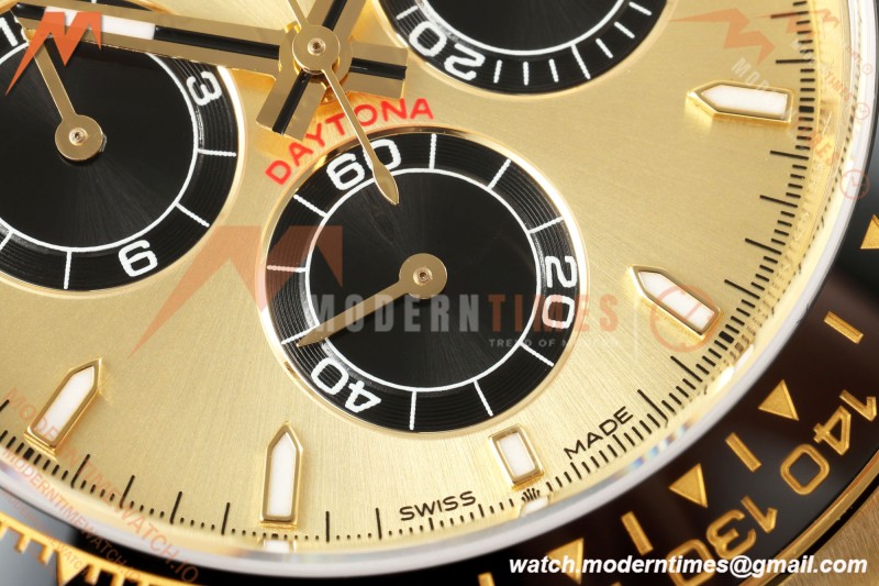 Rolex - Daytona 126518LN 40mm Gain Weight CER/YG/RU YG/Blk/Stk ZF JH4131