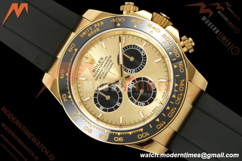Rolex - Daytona 126518LN 40mm Gain Weight CER/YG/RU YG/Blk/Stk ZF JH4131