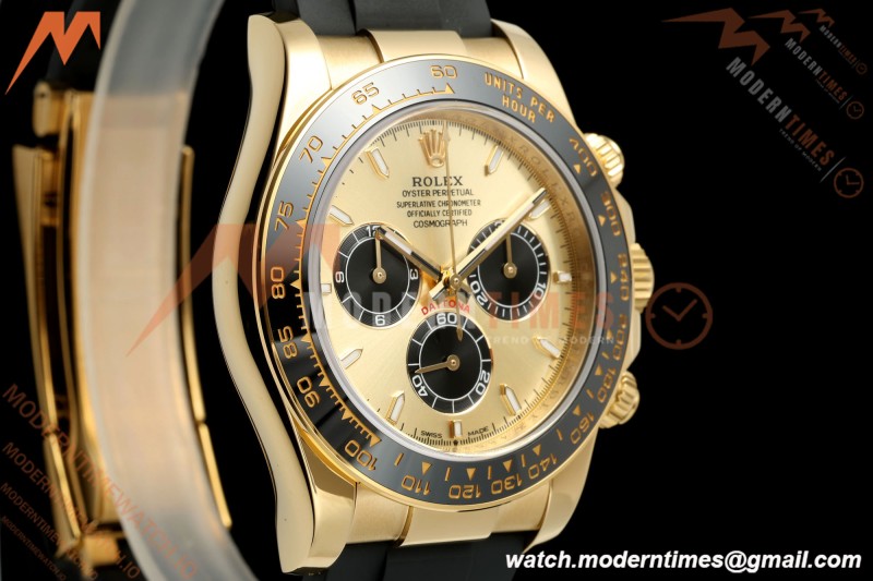 Rolex - Daytona 126518LN 40mm Gain Weight CER/YG/RU YG/Blk/Stk ZF JH4131