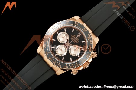 Rolex - Daytona 126515LN 40mm Gain Weight CER/RG/RU Blk/Gold/Stk ZF SH4131