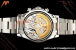 Rolex - Daytona 126502 40mm 904L SS/SS White Dial ERF JH4131 Free Sprung