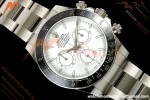 Rolex - Daytona 126502 40mm 904L SS/SS White Dial ERF JH4131 Free Sprung